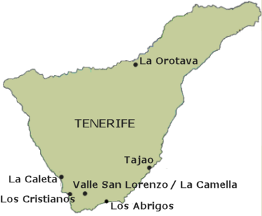 tenerife map