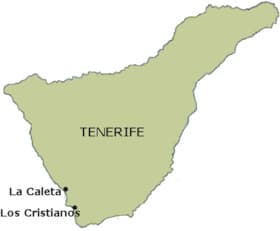 Tenerife map